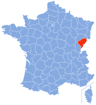 Location of Doubs in France Doubs-Position.svg