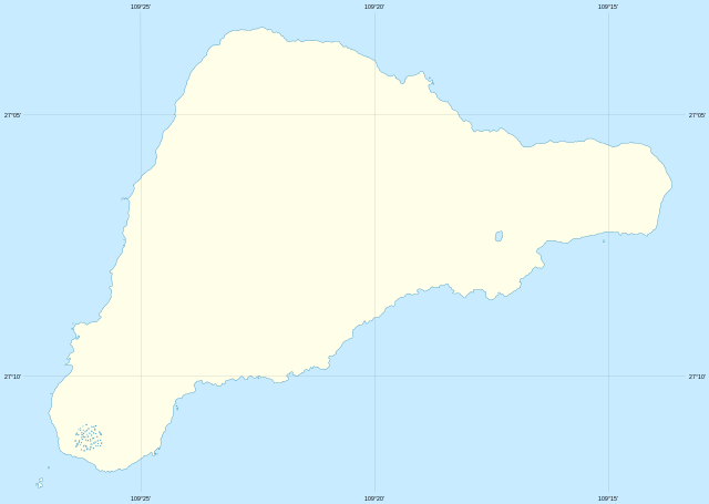 Localização na Ilha de Páscoa