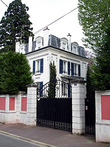 Maison de Paul Éluard à Eaubonne, où il habite à partir de 1923.