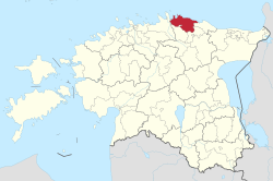 Haljala sijaitsee Pohjois-Virossa.