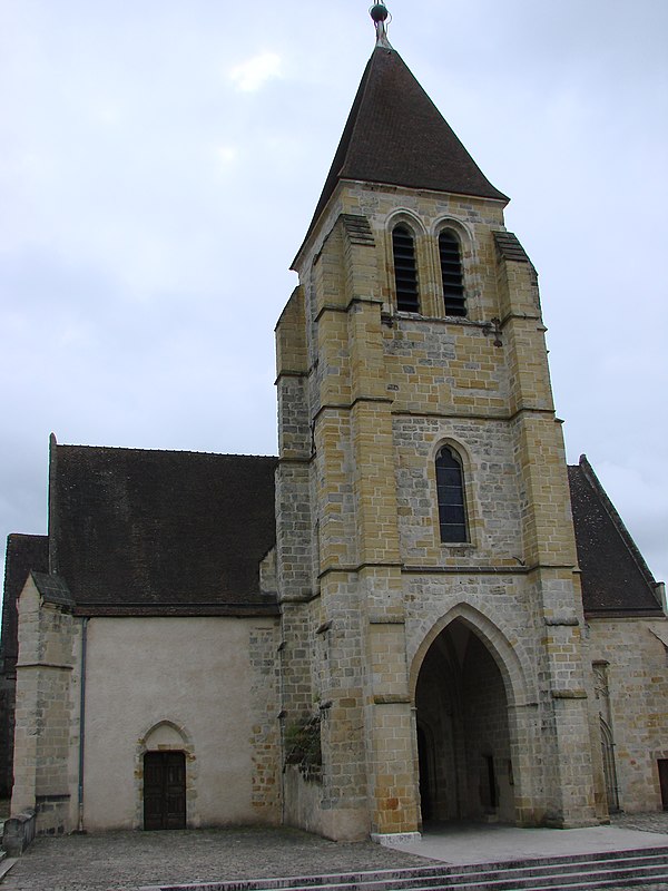 The church of Notre-Dame at Vierzon