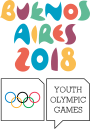 Emblema Buenos Aires 2018 youth olympic games v2.svg