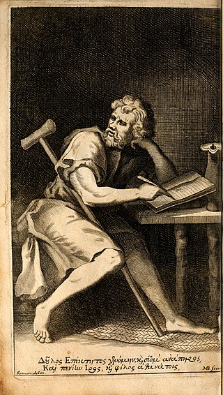 <span class="mw-page-title-main">Epictetus</span> Greek Stoic philosopher (c. 50–c. 135)