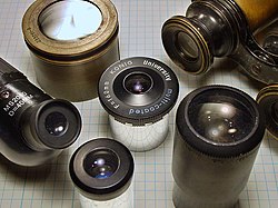 A collection of different types of eyepieces. Eyepieces random selection.jpg