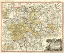 Hohenlohe estates, Homann 1748