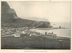 在りし日のプレオブラジェンスコエの町並み（1897年撮影）