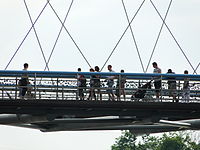 Father Bernatek Footbridge in Kraków