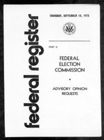 Миниатюра для Файл:Federal Register 1975-09-18- Vol 40 Iss 182 (IA sim federal-register-find 1975-09-18 40 182 0).pdf