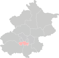 Fengtai - Carte