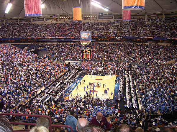 RCA Dome during the Final Four