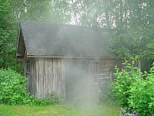 Verlichten Opa vrachtauto Finnish sauna - Wikipedia