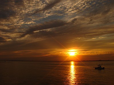 The Great South Bay at Sunset, 2007.