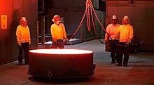 Cast of the first ELT main mirror segments First ELT Main Mirror Segments Successfully Cast.jpg