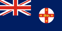 Flagge von New South Wales