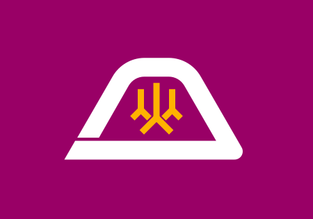 ไฟล์:Flag_of_Yamanashi_Prefecture.svg
