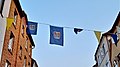 Flensburgflaggen über Norderstraße (2002)