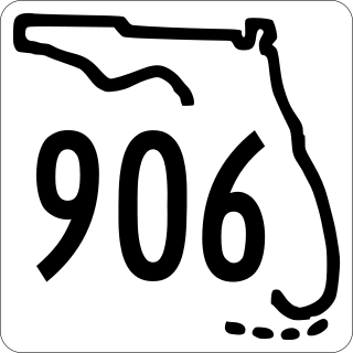 <span class="mw-page-title-main">Florida State Road 906</span> Former state highway in Florida