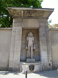 <span class="mw-page-title-main">Fontaine du Fellah</span> Fountain in Paris, France