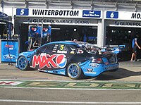 The FPR entered Ford FG Falcon of Mark Winterbottom at the 2014 Clipsal 500 Adelaide.