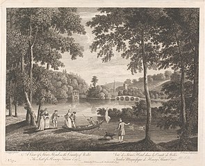 A View of Stour Head in the County of Wiltshire, The Seat of Henry Hoare Esq. [The Temple of Flora]