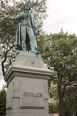 Friedrich Von Schiller Statue outside the Lincoln Park Conservatory-5053.jpg