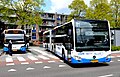 Gemeentevervoerbedrijf Amsterdam (GVB) bus 1600 van het Mercedes-Benz type Citaro G C2 te Amsterdam Geuzerveld.