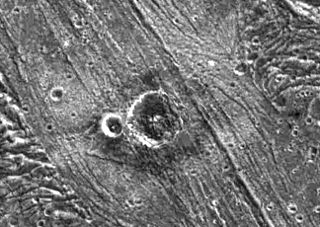 <span class="mw-page-title-main">Nergal (crater)</span> Crater on Ganymede