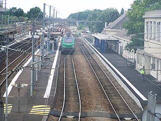 Gare de Saumur railway station in Saumur, France