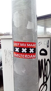 Miniatuur voor Geef mij maar Amsterdam