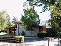 Rue de Lyon 56 , Genève. École Geisendorf (1952-56 (Georges Brera et Paul Waltenspühl, architectes).