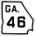 Маркер State Route 46