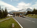 Gerlos Alpenstraße, Mautstelle nahe der Passhöhe