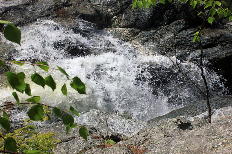 File:Gfp-new-york-adirondack-mountains-top-of-the-lower-falls.jpg