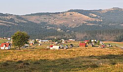 Skyline of Ђуркуца де Сус