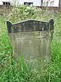 Gravestones outside Holy Trinity Church in Mile End.