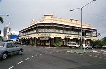 Great Northern Hotel ve městě Townsville, 2005. Tiff