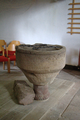 English: Protestant Church (Baptismal font) in Grebenhain, Crainfeld, Hesse, Germany This is a picture of the Hessian Kulturdenkmal (cultural monument) with the ID Unknown? (Wikidata)