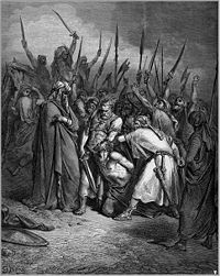 The Death of Agag (illustration by Gustave Dore) Gustave Dore Morte Agag.jpg