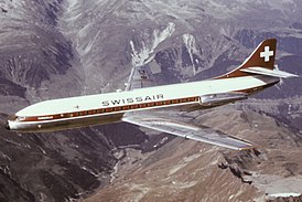 SE-210 Caravelle III авиакомпании Swissair, идентичный разбившемуся