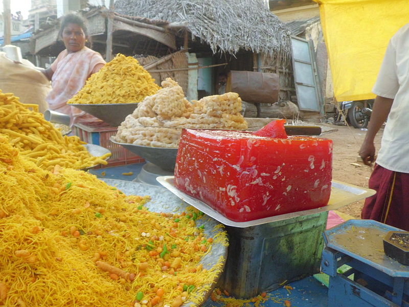 File:Halwa Pieces and Other Snacks.JPG