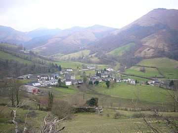 Le village d'Haux.