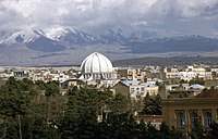 Hazirat ol-Qods in 1955 before demolition of its dome Hazirat al-qods 2.jpg