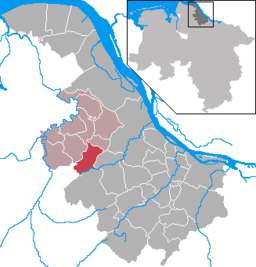 Läget för kommunen Heinbockel i Landkreis Stade