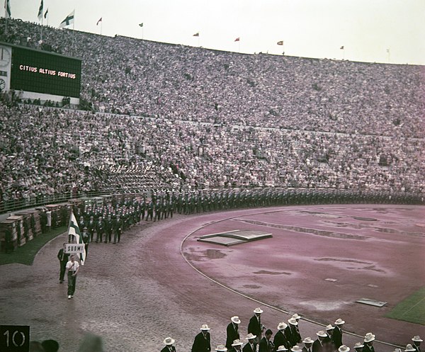 Host country Finland in the 1952 Summer Olympics