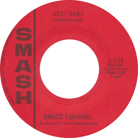 Файл:Hey baby by bruce channel US single side-A variant A.tif