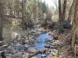Horton Creek, Arizona in December.