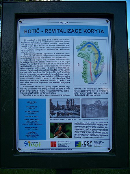 File:Hostivař, tabule Revitalizace Botiče.jpg