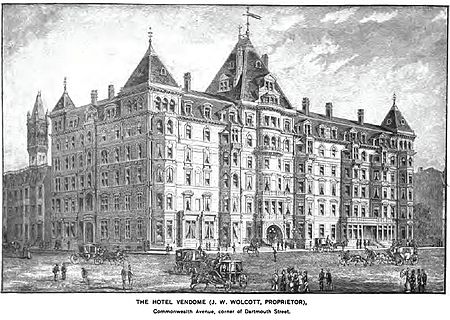 Hotel Vendome 1881