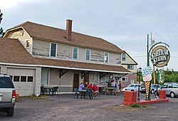 Houghton County Traction Company Ahmeek Tramvajová stanice 2009.jpg