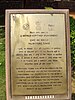 Humayun's Tomb entrance plaque, Delhi